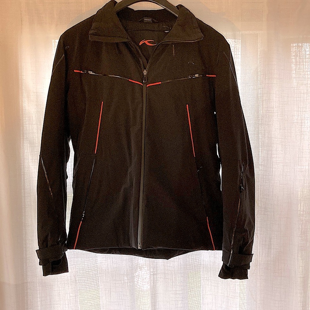 LIKE NEW Swiss brand KJUS Blade performance Ski Jacket. w/advance rescue tech.